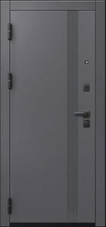 Товар Дверь B(V-17) Черный муар + Кашемир графит - Кашемир грей DIS007355